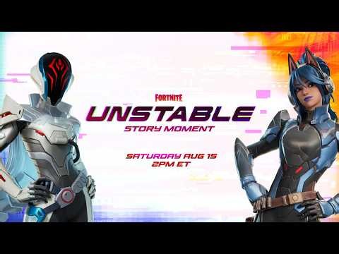 Fortnite 'Unstable' Live Event: Official Video Teaser!