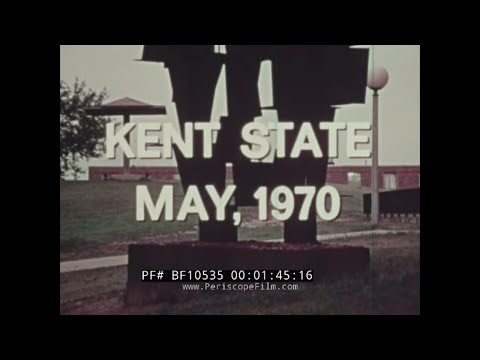 "KENT STATE MAY, 1970" 1972 DOCUMENTARY ABOUT KENT STATE MASSACRE VIETNAM WAR PROTESTS BF10535