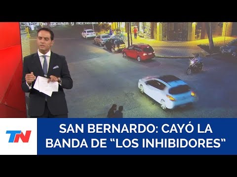 INSEGURIDAD EN SAN BERNARDO: cayó una pareja que robaba autos con inhibidores