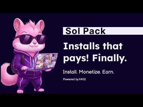 SolPack : Installs that finally pays!! Monetize every package installs effortlessly.