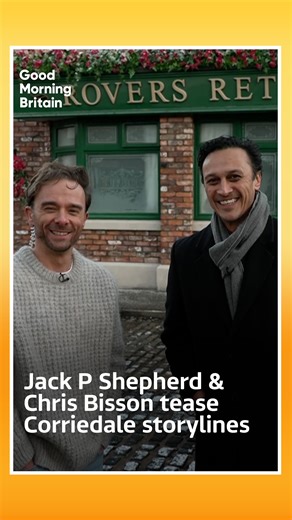 Ahead of tonight's Corriedale, Actors Jack P Shepherd and Chris Bisson tease what fans can expect from the episode. | Good Morning Britain