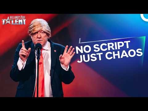 Even The Security Came To Get Him Out! | Ireland's Got Talent