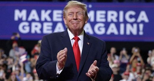 12 unhinged Trump rally moments as man punches woman in face
