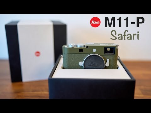 Leica M11-P Safari Edition Rangefinder Camera Unboxing