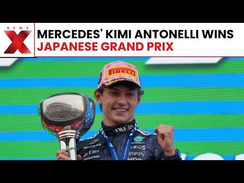 Teen Sensation Antonelli Claims Victory in Japanese Grand Prix | NewsX
