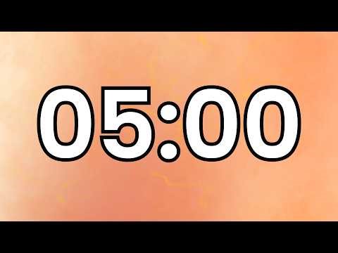 5 Minute Countdown Timer | Fire 🔥