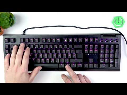 RAZER BlackWidow v4 – How to Change RGB Effect