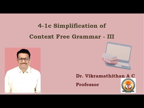 4-1c Simplification of Context Free Grammar – III