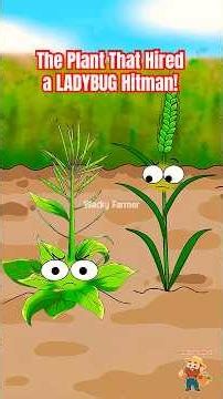 The Plant That Hired a LADYBUG Hitman! 🐞☠️ #wackyfarmer