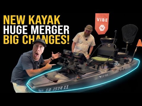 SEA GHOST 105 WRD Kayak - Merger & Big Changes at Vibe!