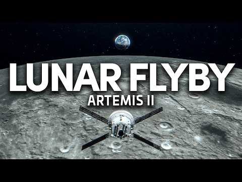 Astronauts Make Closest Approach to The Moon - Artemis II Lunar Flyby