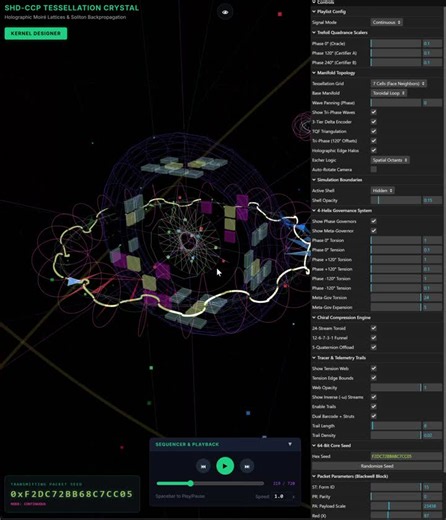I have been building this Scalar Field geometric backpropagation system for the Polycentria Governance System, which is a Mathematical and Physics model to be used for integrating decentralized peer… | Garrett Hoard