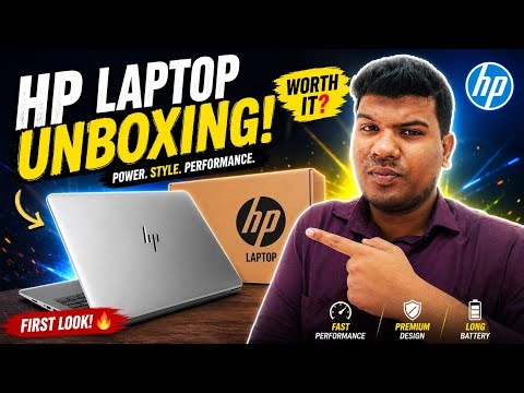 HP Laptop Unboxing 💻🔥 | First Look & Setup | Best Budget Laptop 2026,2027,2028
