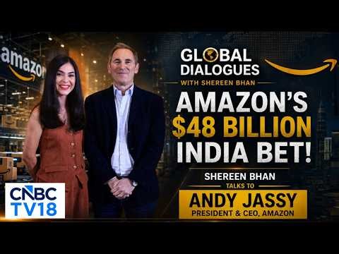 Amazon Doubles Down On India: CEO Andy Jassy Announces $48 Billion Investment | CNBC TV18
