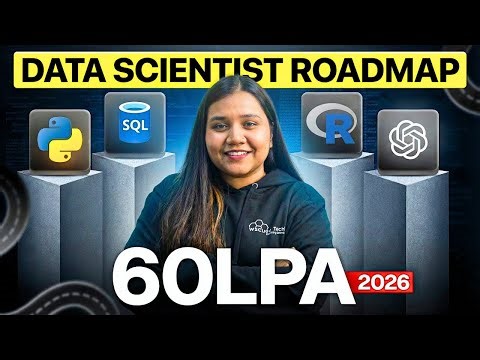 Data Science Roadmap 2026 | How to Become Top Data Scientist