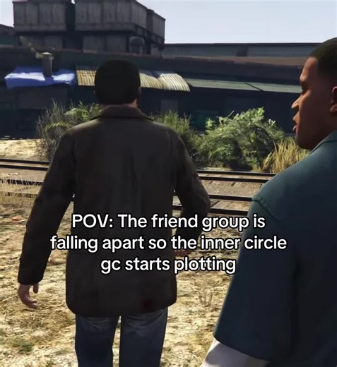 POV: The friend group is falling apart — GTA V sketch