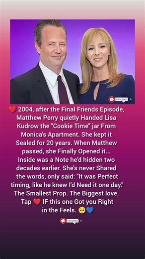 The Secret Note Inside the Cookie Jar... 🥺 #Friends