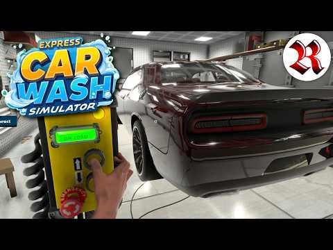 Express Car Wash Simulator | Satisfying New Cleaning Customers Cars Sim!