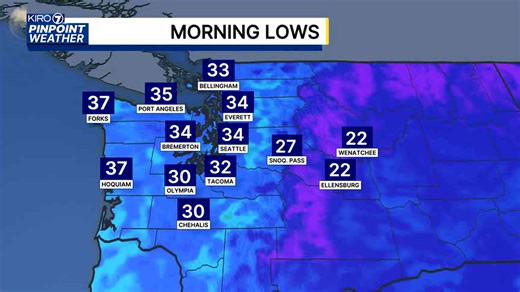 Forecast for Monday night Dec 29