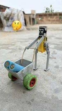 How to Make a Walking Robot at Home | Simple DIY Robot 🤖 #experiment #shortvideo