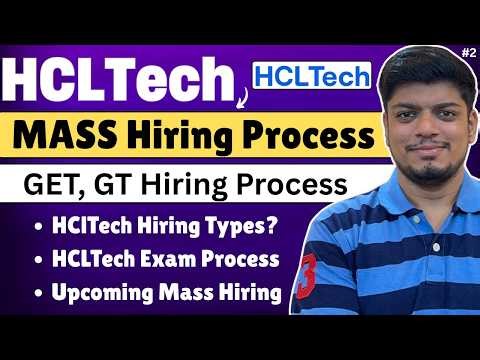 🔥HCLTech MASS Hiring Process 2026 | HCLTech Hiring All Roles/Exam Hiring Process | PART-2