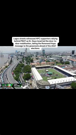 APC Supporters Rally for PBAT in Lagos: Dr. Dayo Israel Leads Door-to-Door Push