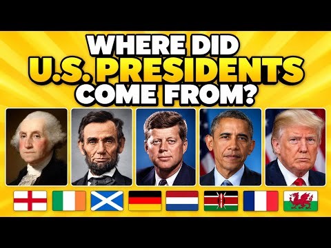Where Did Every US President Really Come From? 🇺🇸 Ancestry of All 47 Presidents