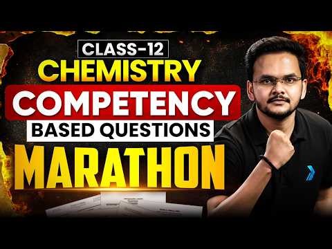 Class 12 Chemistry | Competency Based Questions🎯Shikhar Sir | Infinity Learn #class12 #infinitylearn