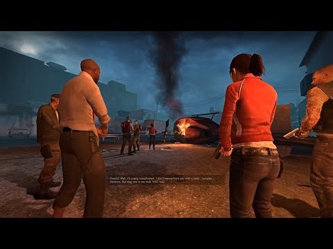 Left 4 Dead "L8D" Campaign Gameplay 416 - Crash Course - 1: The Alleys (Expert Difficulty)