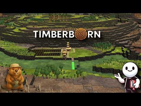 This Timberborn Map Is SO CHALLENGING! Latest Update - Hard Difficulty