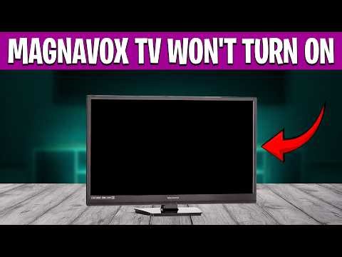 Magnavox TV Won’t Turn On? Fix TV Won’t Turn On Red Light, Power Issues & Reset Guide