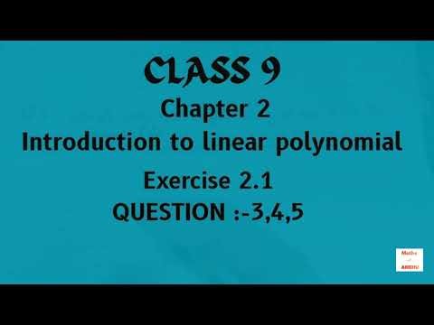 Class 9 chapter 2 exercise 2.1 question 3,4,5 of new session 2026-2027
