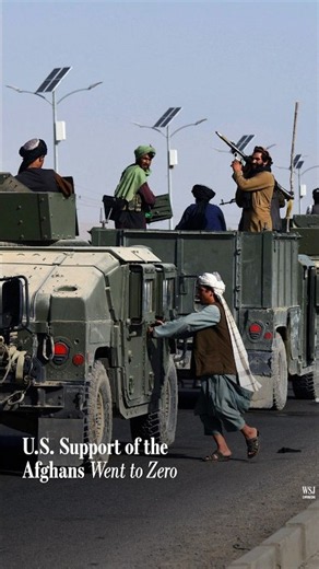U.S. Support of the Afghans Went to Zero
