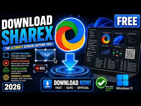 How to Download & Install ShareX on Windows 11 (2026 Guide)