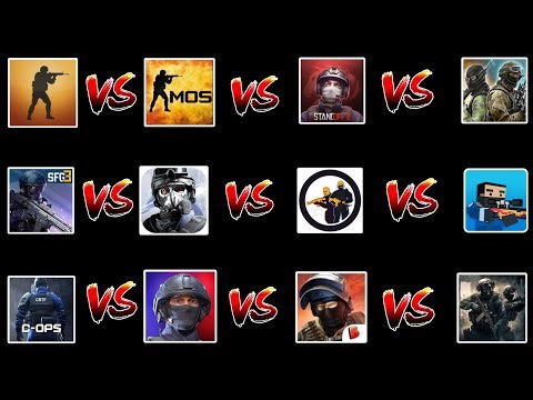 [CS] Comparison of all imitation games of "Counter Strike" on a phone!!! 📱 💥 | Who is better 🥇🏆?