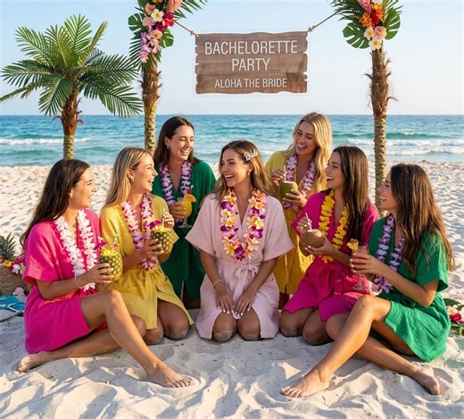 Bridal Robe for Bridesmaids Bride, Muslin Robe With Pockets Perfect for Bachelorette Party, Wedding Morning, & Bridal Gifts - Etsy