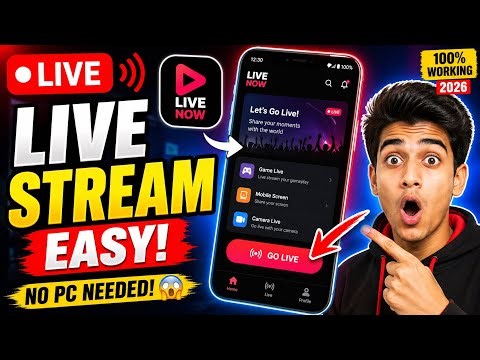 Live Now App Se Live Kaise Kare 🔥 | Easy Mobile Streaming 2026