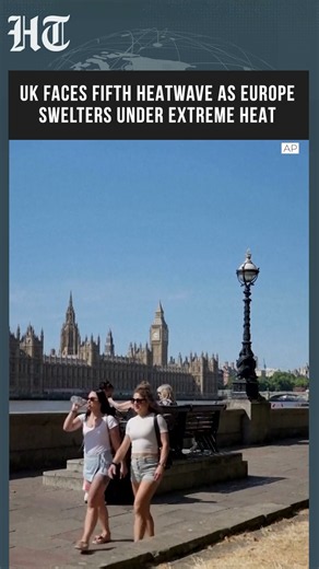 Europe Under Heatwave Grip As Britain Faces Scorching 38°C Temperatures | #shorts
