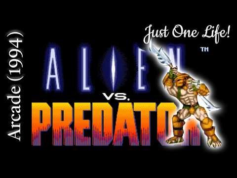 Do you remember this game being this good? Just one life. Alien vs Predator (Arcade)