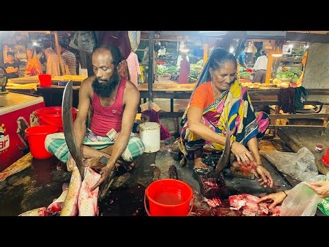 4.7M Views Viral Fish Cutting Live 🐟🔪 | Incredible Fish Market BD