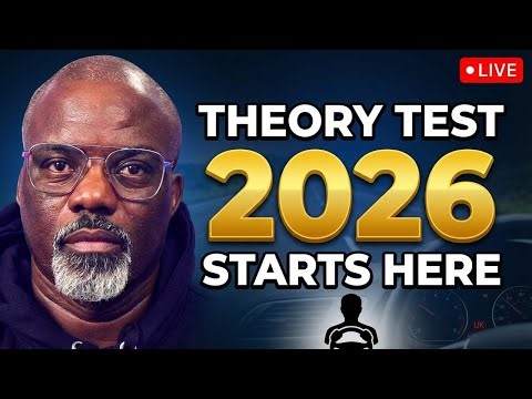 "BACK FOR 2026: Live Theory Test Practice + Hazard Perception" ⭐