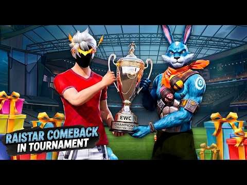 FINALLY RAISTAR COMEBACK IN ESPORTS😱 #garenafreefire