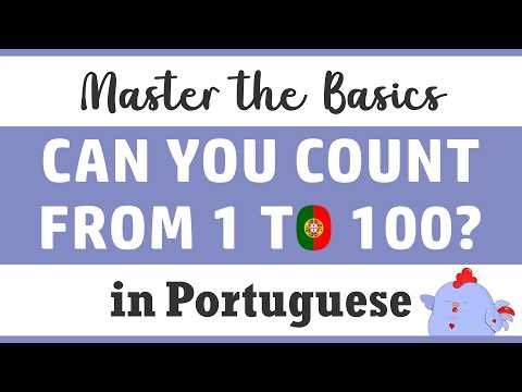 Numbers 1-100 || Beginner Portuguese
