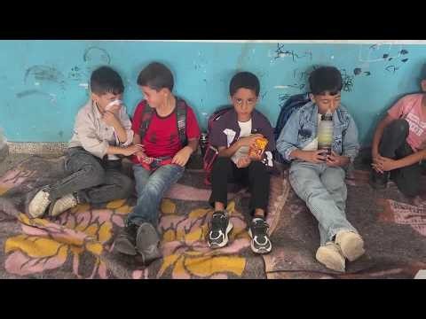 'We have lost our friends': Gaza's children return to school