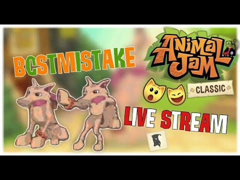 ANIMAL JAM CLASSIC!🐞 (Animal Jam Livestream w/ bcstmistake) *COME HANG OUT!!*