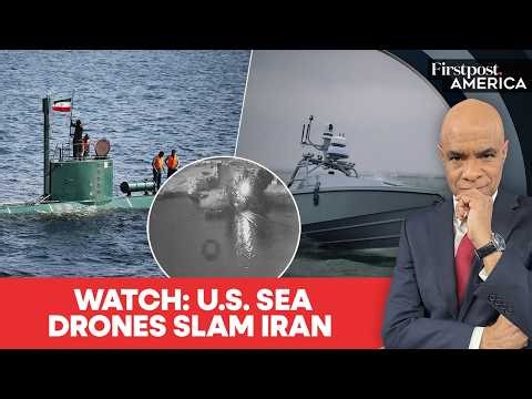 US Uses Corsair Sea Drones For First Time | Iran Releases Video of Missile Fury | Firstpost America