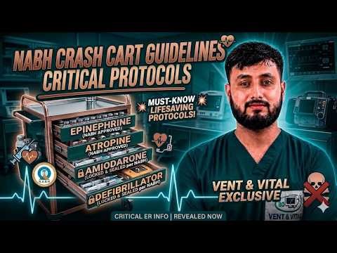 Crash Cart Standards Explained NABH Crash Cart Management Full Class | OT Technician & Nursing