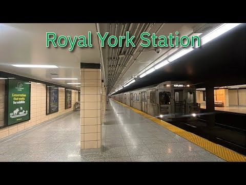 Toronto TTC Subway Station Exploration: Royal York Station 4/11/2026