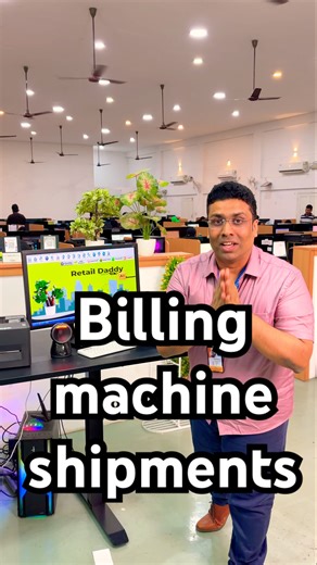 Billing machine shipments 📦❤️😍