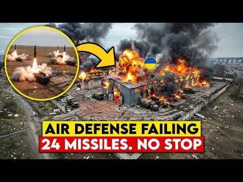 Russia’s Iskander Barrage: 24 Missiles EXPOSE Ukraine’s Air Defense Limits